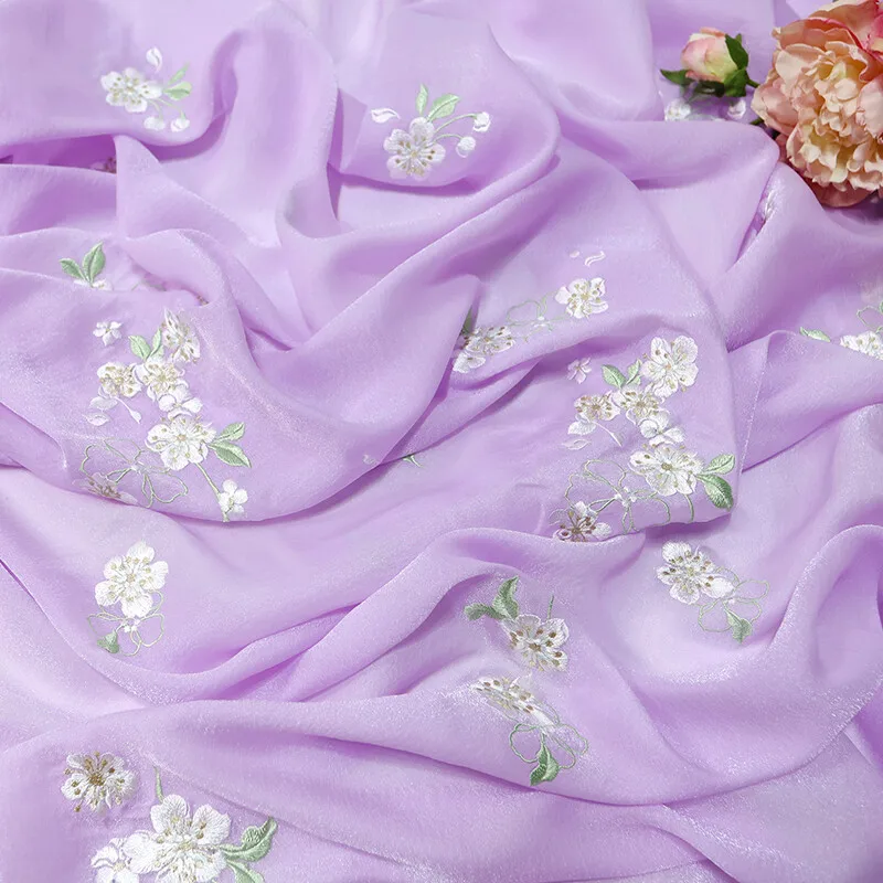 Tela de Chifón Bordada con Flo - Sewing Batik Fabric reseña y precio