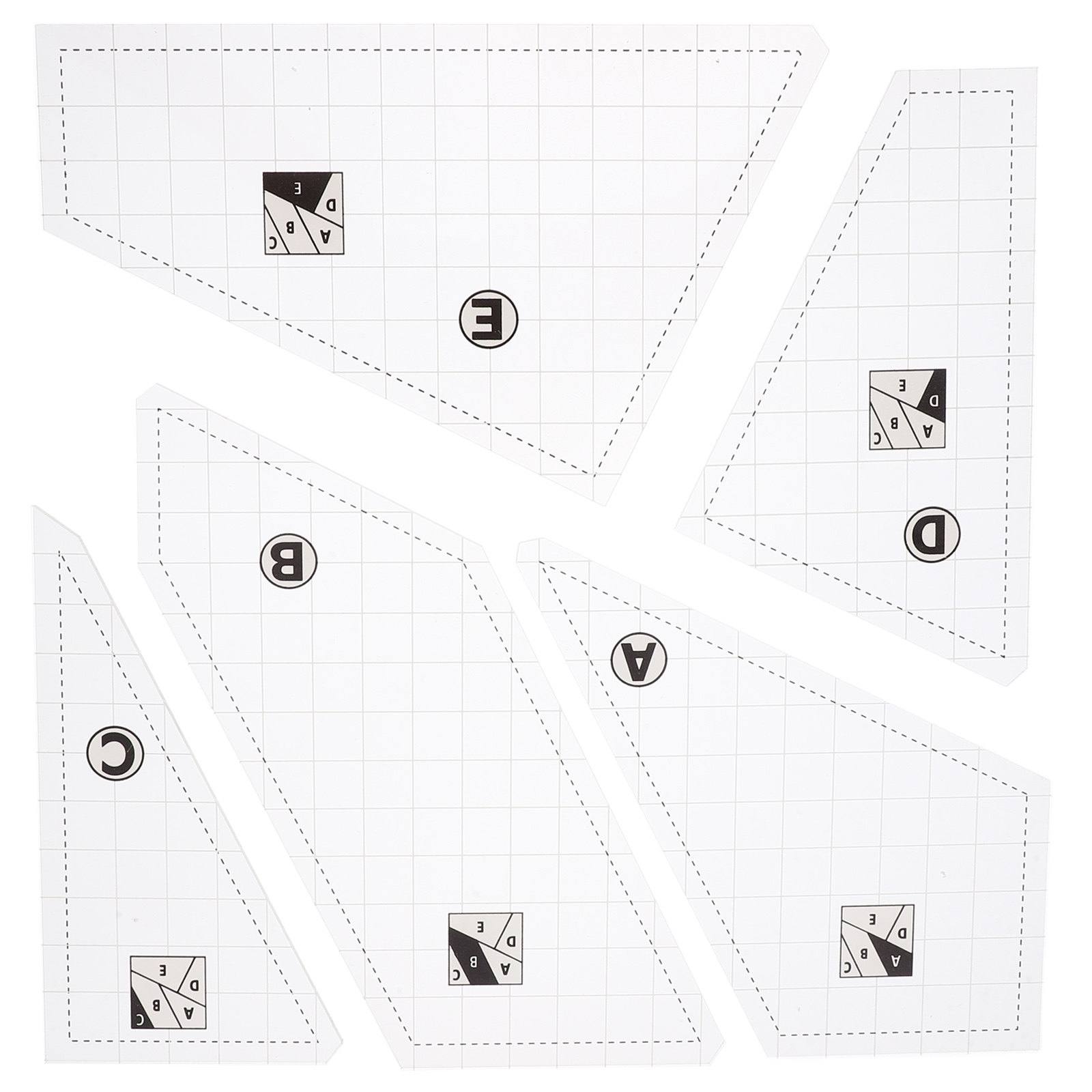 Juego de 5 plantillas para aco - Sewing Gauge Ruler reseña y precio